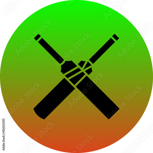 Cricket bat Icon