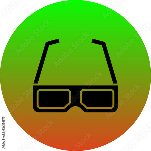 3d glasses Icon