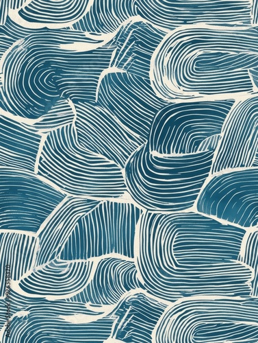 Wallpaper Mural Vibrant Textured Wallpaper Pattern with Organic Geometric Style and Random Pantone Colors Japanese Bohemian Nordic Boho Woodblock Prints for Modern Interior Decor Torontodigital.ca