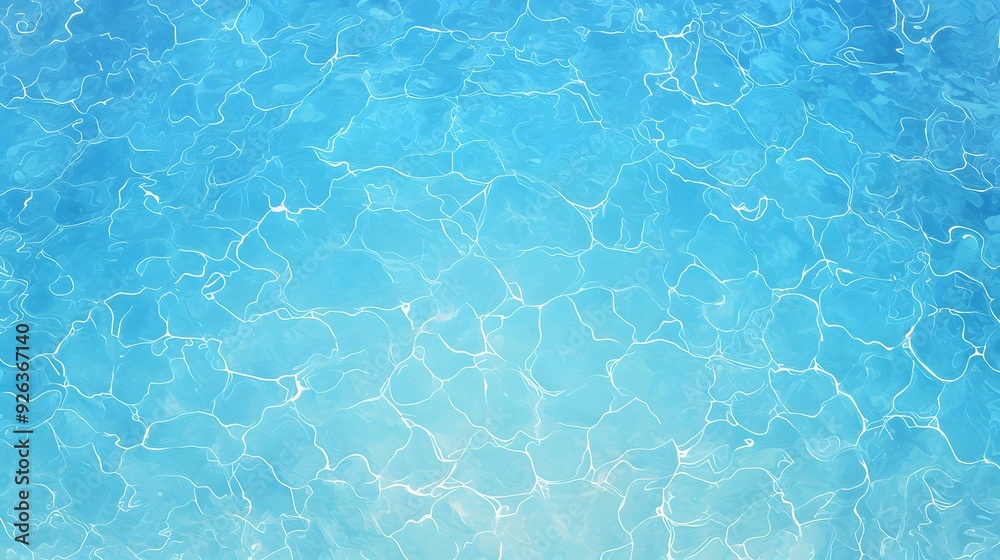 Obraz premium Blue Water Ripples Texture.