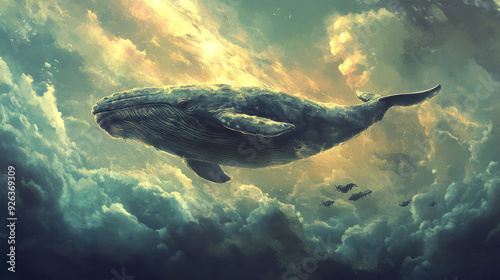 A whale is a very big sea animal that is shaped like a torpedo. They live in every ocean on Earth. --ar 16:9 --v 6.1 Job ID: 1616f235-c4de-4f3a-9e39-9e77d9d4f0c6