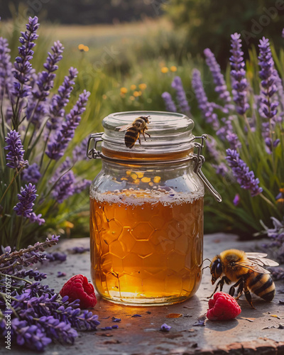 honey and bee