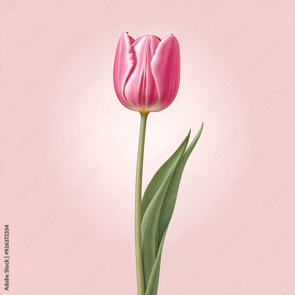 Charming pink tulip Charming pink tulip