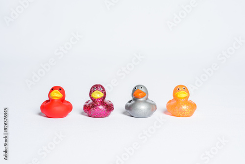 rubber ducks