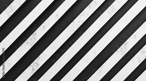 Black and white diagonal stripes, bold and striking background