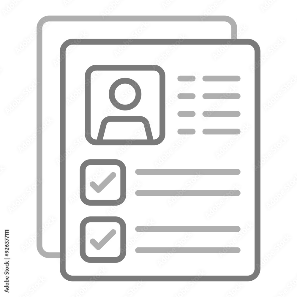 Students Information Icon Students Information Icon