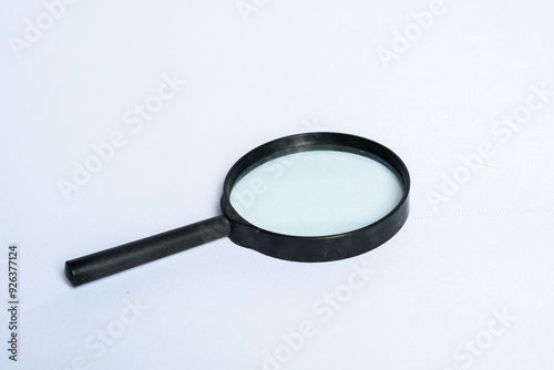 magnifying glass isolated on white