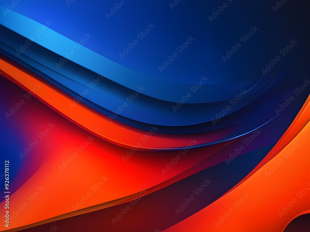 Grainy noisy poster background, dark blue orange red color wave black backdrop abstract header banner design. Grainy noisy poster background, dark blue orange red color wave black backdrop abstract header banner design.