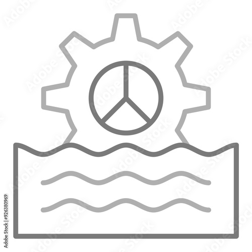 Fluid mechanics Icon
