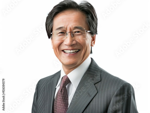 Asian legal advisor trustworthy smile