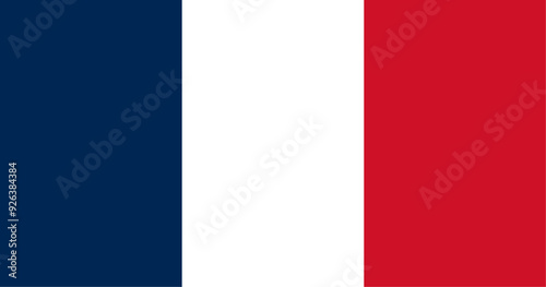 France Flag Illustration