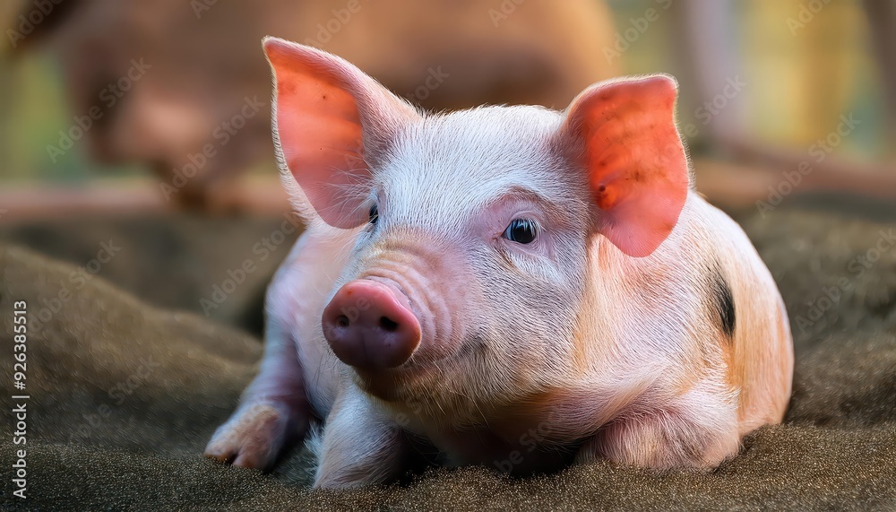 Piglets are born in litters of 8-12. They nurse from their mother and begin eating solid food at 2-4 weeks old. Piglets are born in litters of 8-12. They nurse from their mother and begin eating solid food at 2-4 weeks old.