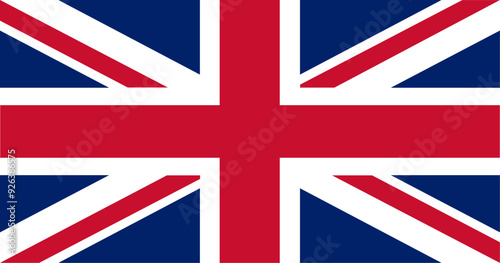 United Kingdom Flag Illustration