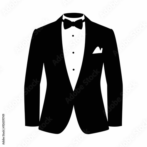 Classic tuxedo black and white