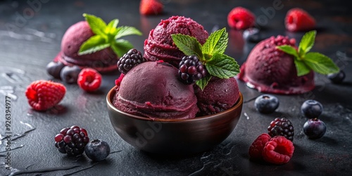 MoodyDramaticBerrySorbetNoir photo