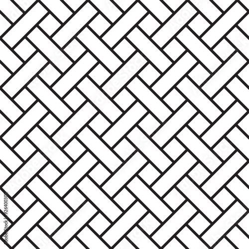 Seamless geometric pattern, modern stylish texture, repeating geometric tiles vector art on white background  photo
