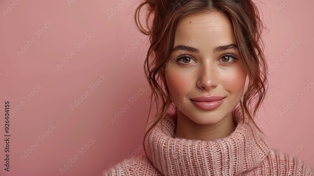 Graceful Young Lady Showcasing Her Skincare Routine with Natural Beauty Products. Skincare Essentials for Radiant Skin. Graceful Young Lady Showcasing Her Skincare Routine with Natural Beauty Products. Skincare Essentials for Radiant Skin.