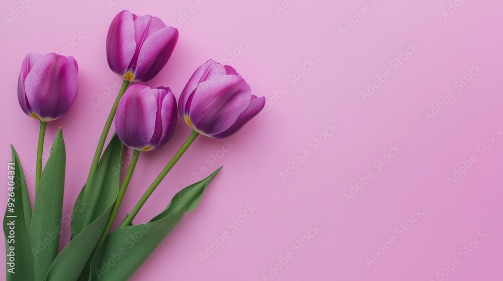 Papery backdrop, purple tulips Papery backdrop, purple tulips