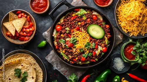 Tex Mex Beef Skillet