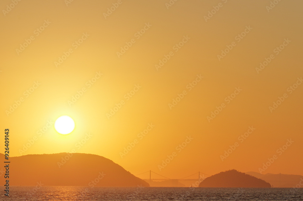 海と夕日 海と夕日