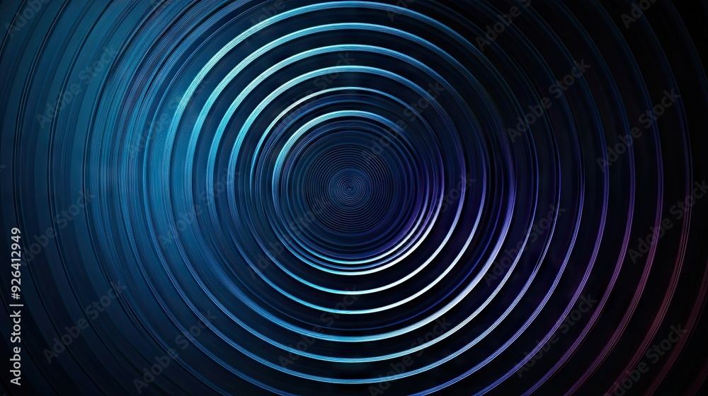 Abstract circle gradient featuring concentric rings and a ripple effect. Ideal for futuristic technology themes, geometric stripe patterns for advertising, web design, and social media. Abstract circle gradient featuring concentric rings and a ripple effect. Ideal for futuristic technology themes, geometric stripe patterns for advertising, web design, and social media.