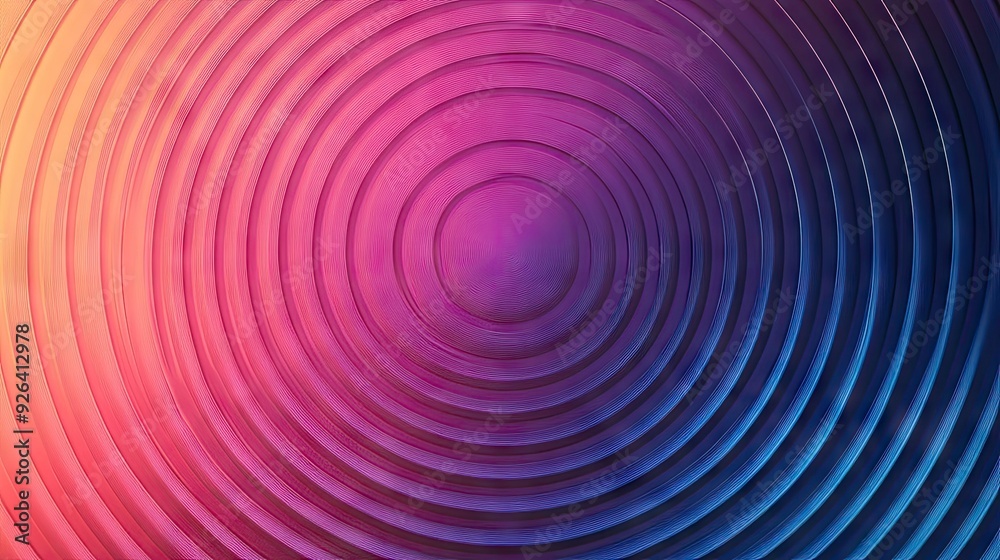 Abstract circle gradient featuring concentric rings and a ripple background. Ideal for futuristic technology designs and geometric stripe patterns for web, social media, and advertising. Abstract circle gradient featuring concentric rings and a ripple background. Ideal for futuristic technology designs and geometric stripe patterns for web, social media, and advertising.