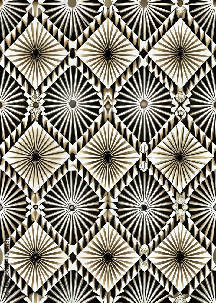 Black and white abstract pattern with intricate details. Black and white abstract pattern with intricate details.