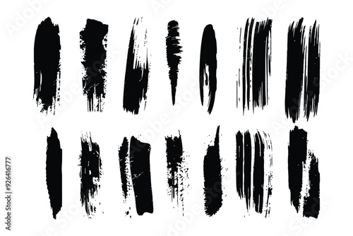 Black Paint Brushes, Professional Paint Brushes, Artist Brush Set, High-Quality Brushes, Black Art Brushes, Paint Brush Set, Precision Brushes, Paint Tools, Artistic Supplies, Brush Set for Painting, 