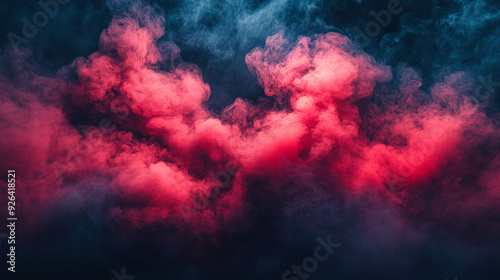 red and black smoke texture background