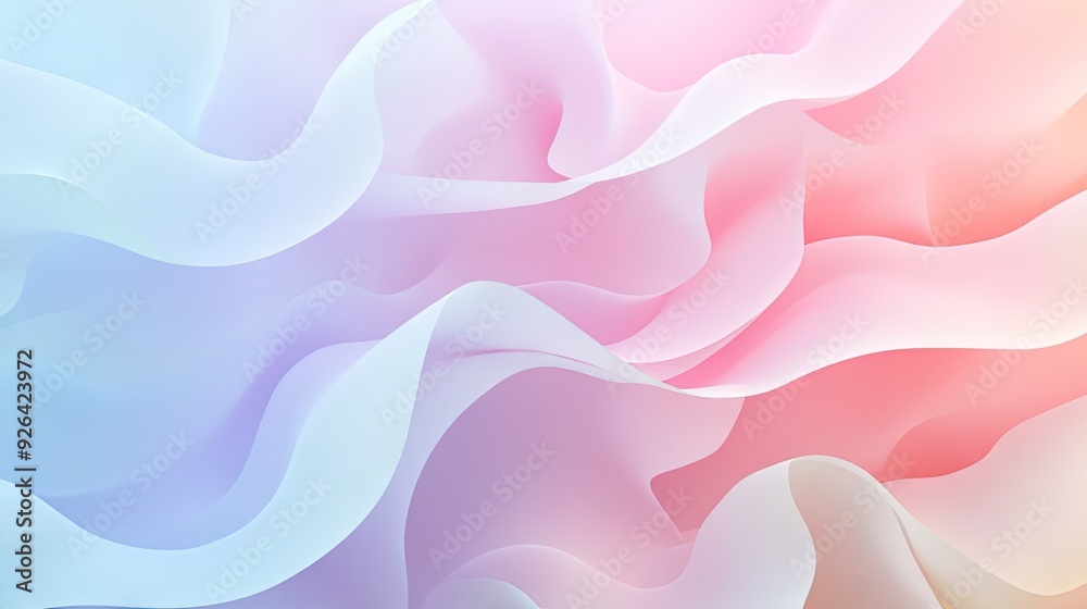 Fototapeta premium Elegant abstract background with soft, pastel gradients and subtle textures. Perfect for sophisticated branding, elegant presentations, and serene digital designs.