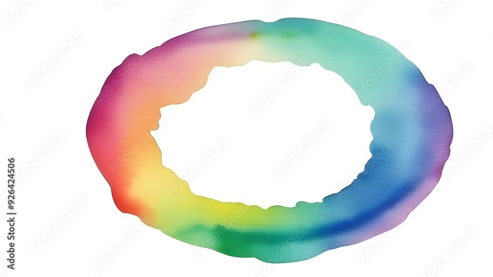 A rainbow stain ring A rainbow stain ring