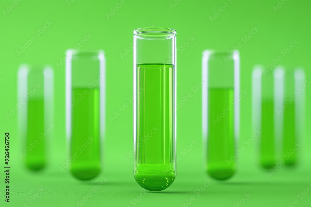 Test tube, retail innovation labs, testing new concepts, 3D render. A 3D render illustrating retail innovation labs and the process of testing new concepts, designed with a minimalist aesthetic. Test tube, retail innovation labs, testing new concepts, 3D render. A 3D render illustrating retail innovation labs and the process of testing new concepts, designed with a minimalist aesthetic.