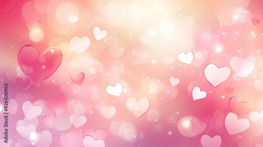 EPS 10 vector design of a blurred Valentine's Day background, showcasing soft pink and red hues with heart patterns and a gentle bokeh effect. EPS 10 vector design of a blurred Valentine's Day background, showcasing soft pink and red hues with heart patterns and a gentle bokeh effect.