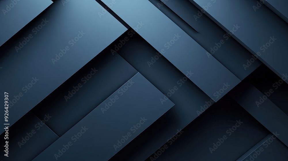 Geometric blue-grey shadow lines on a contemporary background. The abstract, futuristic design offers a sophisticated look with plenty of blank space for text or design elements. - Geometric blue-grey shadow lines on a contemporary background. The abstract, futuristic design offers a sophisticated look with plenty of blank space for text or design elements. -