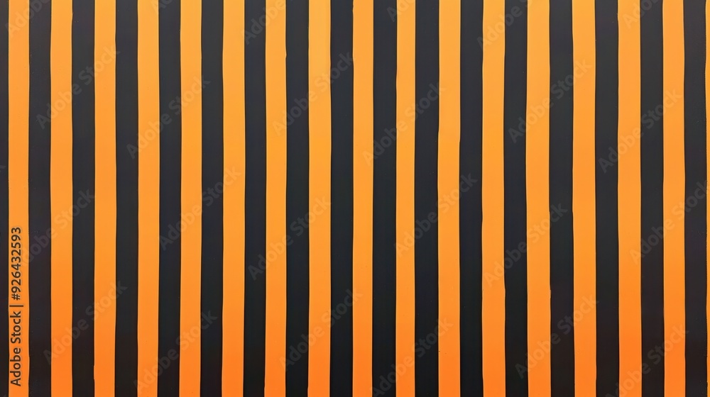 A basic pattern of alternating black and orange stripes. A basic pattern of alternating black and orange stripes.
