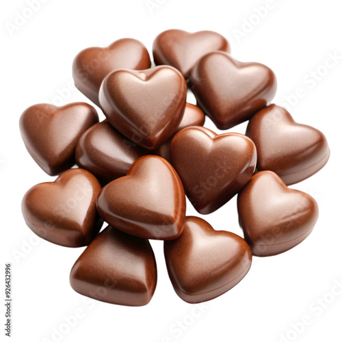 Heart shaped chocolate