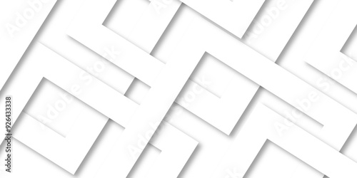 Abstract background with lines White background with diamond and triangle shapes layered in modern abstract pattern design Space design concept Suit for business, corporate, institution presentation.	
