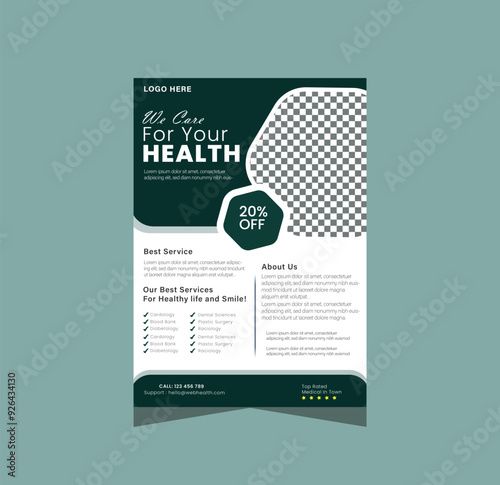 Medical flyer design