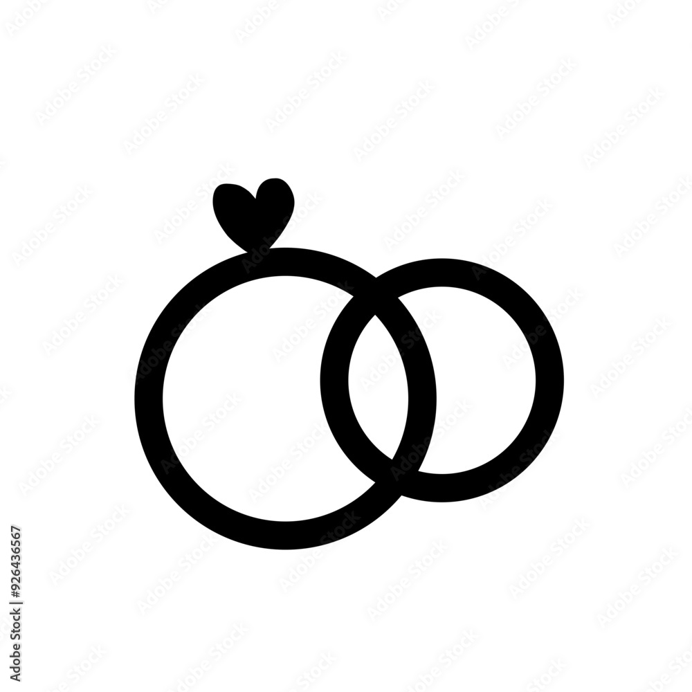 Ring icon vector Ring icon vector