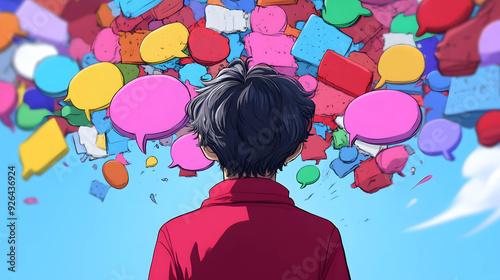 Speaking badly to others. Using words to hurt others' feelings. bullying