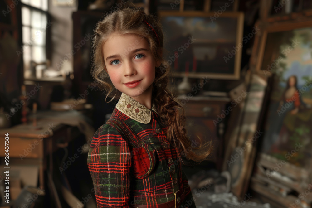 Global Kids in Traditional Attire - A Celebration of Diversity - Scottish Kid Global Kids in Traditional Attire - A Celebration of Diversity - Scottish Kid