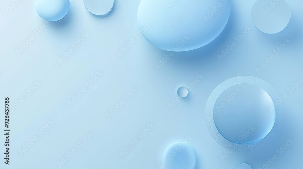 Soft blue gradient round shapes with Neumorphism style on a clear background. Great for minimalistic banners, posters, and modern visual designs. Soft blue gradient round shapes with Neumorphism style on a clear background. Great for minimalistic banners, posters, and modern visual designs.