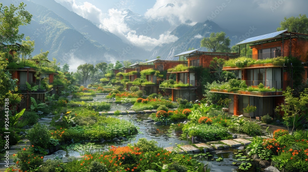 A dynamic multimedia presentation showcasing the innovative ways in which industrial-scale green technology is being deployed in rural A dynamic multimedia presentation showcasing the innovative ways in which industrial-scale green technology is being deployed in rural