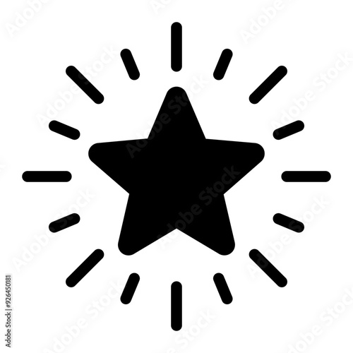 Excellence glyph icon