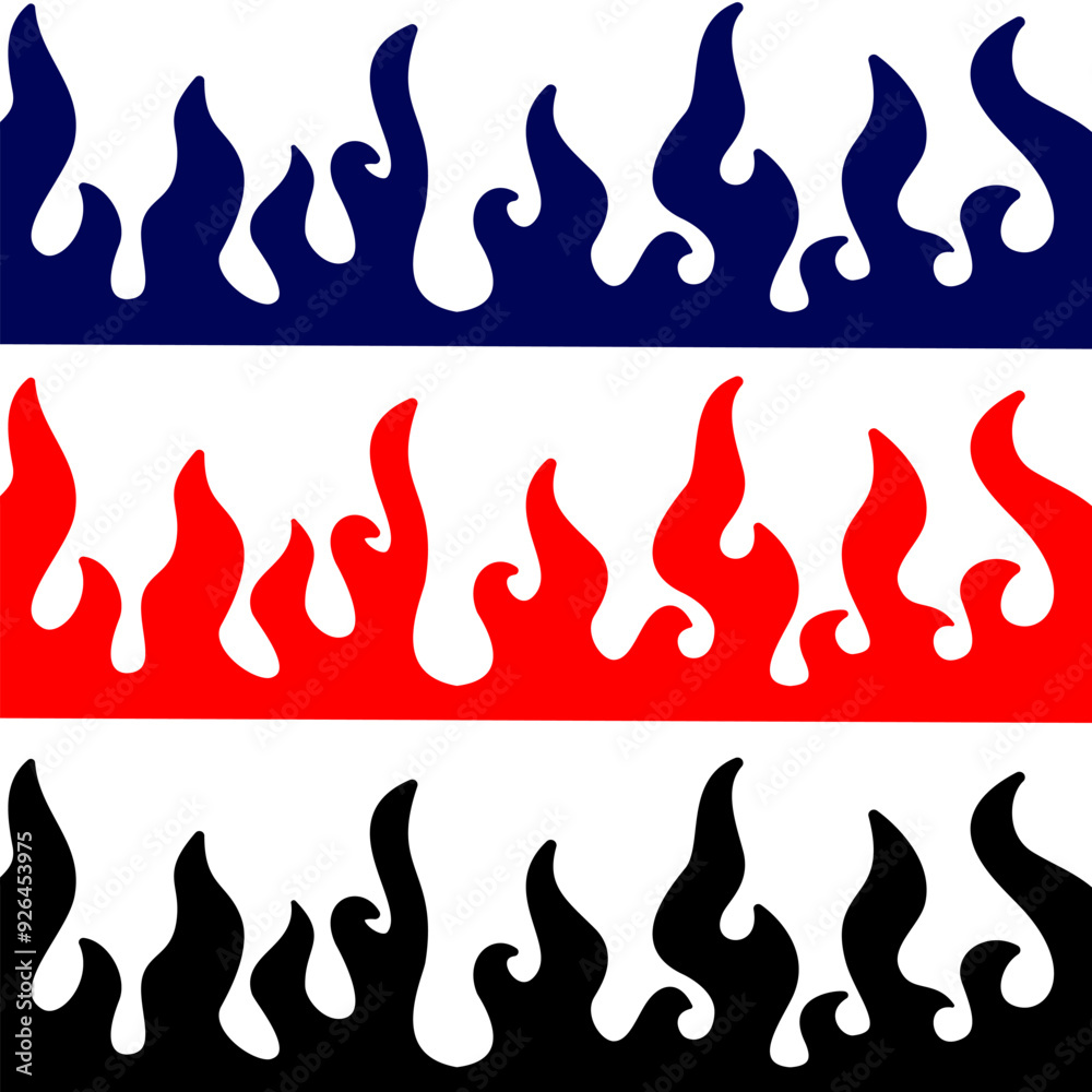 Abstract Fire Background. Abstract flame Background. doodle fire background. Fire outline. Fire flame continue line.	