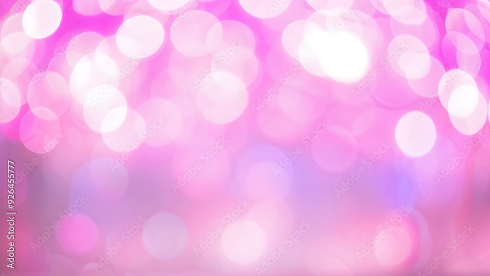 Pink Bokeh Background with White and Purple Lights Pink Bokeh Background with White and Purple Lights