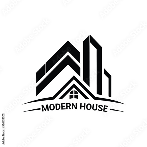 Real estate logo icon vector design, perfect for branding and professional identity.