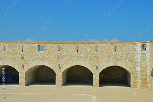 Bastion in Antibes in France