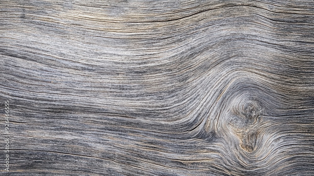 Natural Oak Textured Gray Wood Grain on White Background - Detailed Close-up Shot Natural Oak Textured Gray Wood Grain on White Background - Detailed Close-up Shot
