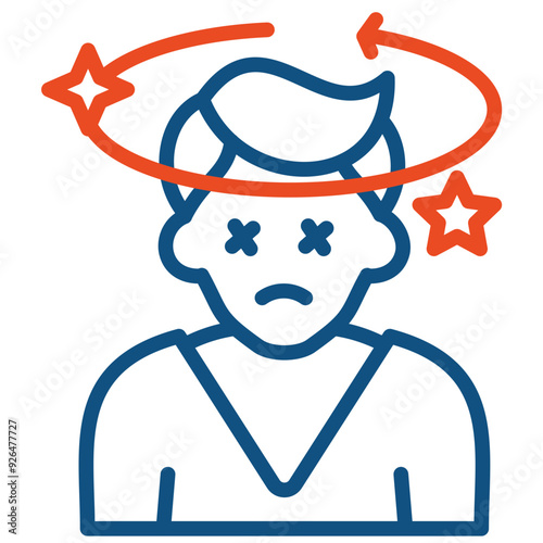 Dizziness Icon